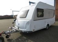 Wohnwagen Knaus Sport 400 mit Mover, Fahrradträger