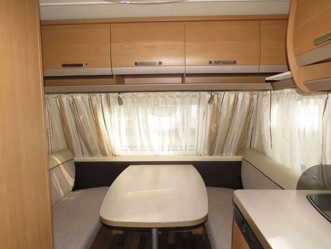 Wohnwagen Knaus Sport 400 mit Mover, Fahrradträger